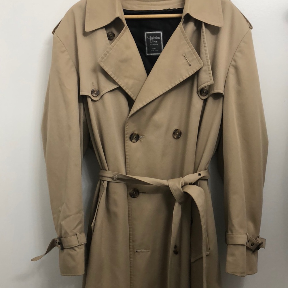 Christian Dior trench coat